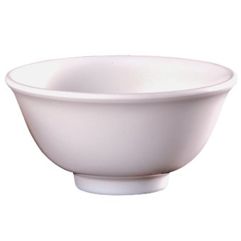 RICE BOWL Dia114xH57mm, MELAMINE INVISIBLE