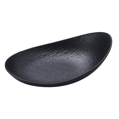 MEL PLATE L26.9xW17.6xH8.86cm, BLACK