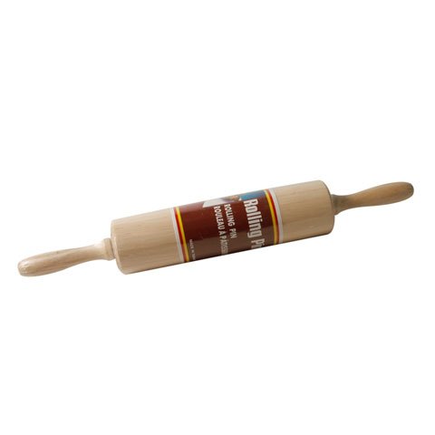 Wooden Revolving Rolling Pin D2-3/8"Xl17"