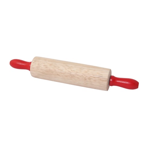 Wooden Mini Revolving Rolling Pin  D1."X L10"