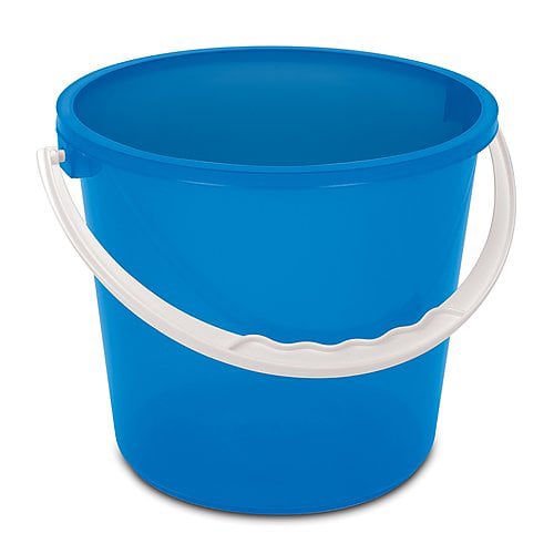 PLC PAIL w/HDLE 1.5gal, BLUE