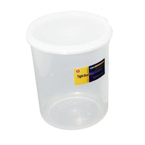 PLASTIC AIR-SEALED ROUND CONTAINER