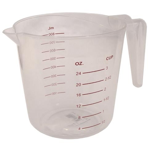 PLASTIC MEASURING CUP