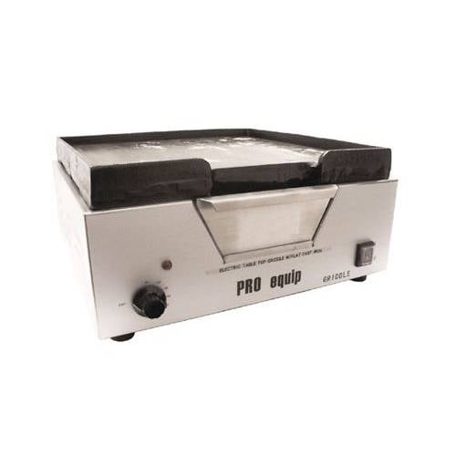 • Refurbished • Proequip Electric Griddle W/Flat Cast Iron Top 2800W