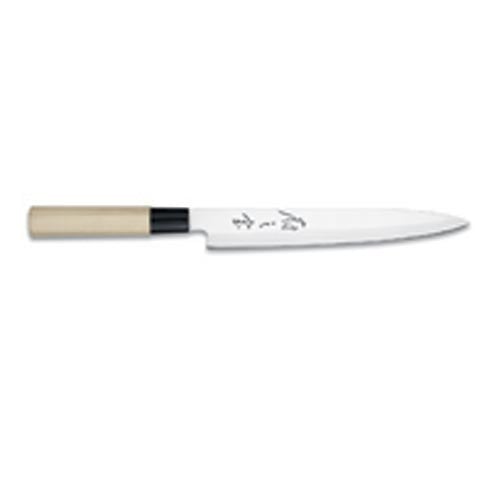 SASHIMI KNIFE , WOODEN HANDLE