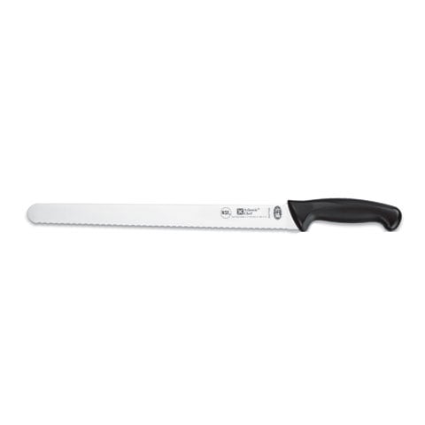 SERRATED HAM SLICER , PLASTIC HANDLE