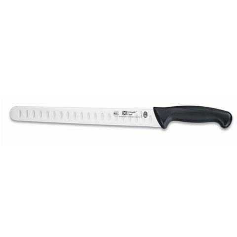 SCALLOPED HAM SLICER , PLASTIC HANDLE