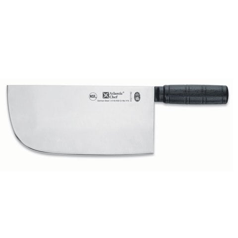 Atlantic Chef Plastic Handle Stainless Steel Shanghai Slicing Knife L22xW10.7cm