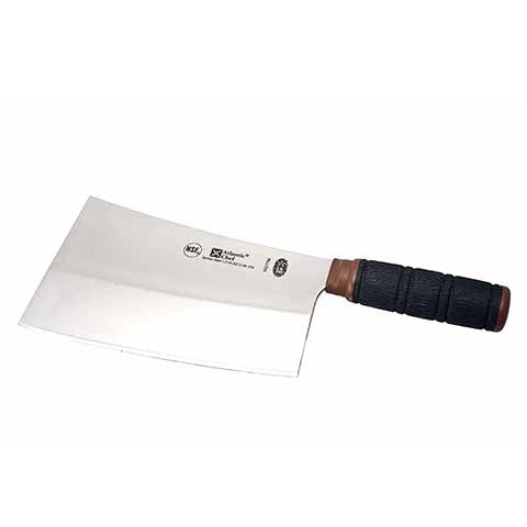 Atlantic Chef Plastic Handle Stainless Steel Kow Kong Knife #1 L18xW11.5cm, Brown