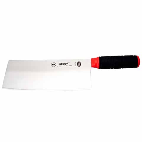 Atlantic Chef Plastic Handle Stainless Steel Slicing Knife #3 L20xW8.5cm, Red