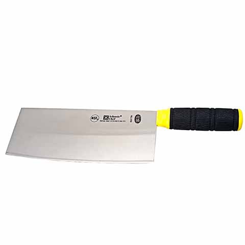 Atlantic Chef Plastic Handle Stainless Steel Slicing Knife #3 L20xW8.5cm, Yellow