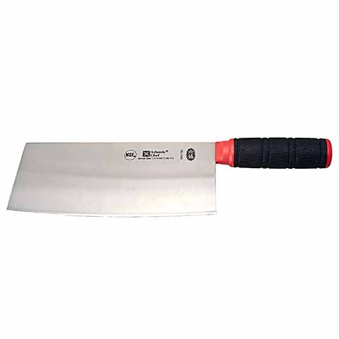 Atlantic Chef Plastic Handle Stainless Steel Mun Mo/Kitchen Knife #3 L20xW8.5cm, Red