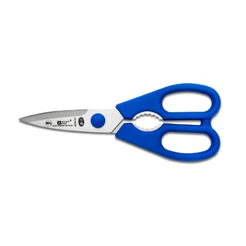 Atlantic Chef Stainless Steel Detachable Scissors L21.5cm, Blue, Atlantic Chef