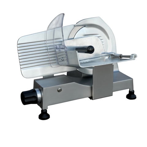 (18-00600) (PROFESSIONAL) MEAT SLICER MACHINE WITH COIL SWITCH  L38xW25xH31cm, 8.6Kgs, 230V/50Hz/110W, 1-PHASE, CE, ESSEDUE ==1 YEAR WARRANTY==