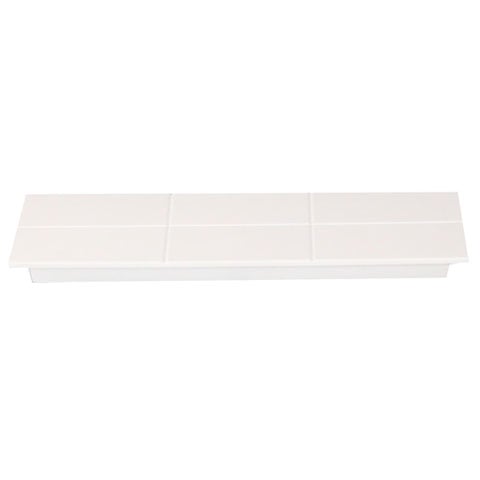 Efay Melamine Rectangle  Dish L33.1xW10.9xH2.5cm, Ivory, Kamome