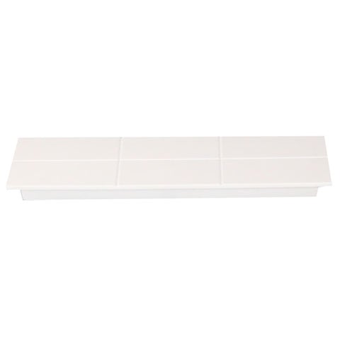 MEL RECTANGLE DISH  L33.1xW10.9xH2.5cm, IVORY, KAMOME, EFAY