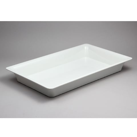 Efay Melamine Rectangle GN 1/1 Slim Pan , Ivory