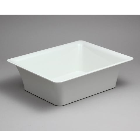 Efay Melamine Rectangle GN 1/2 Slim Pan , Ivory