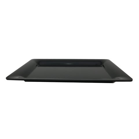 MEL RECT GN 1/2 SLIM PAN L32.5xW26.5xH2cm, BLACK, EFAY