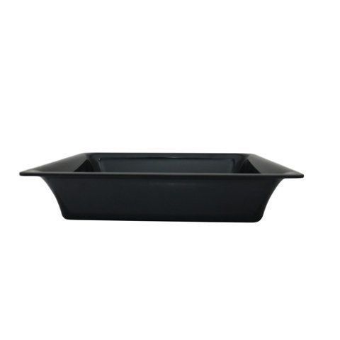 Efay Melamine Rectangle GN 1/2 Slim Pan , Black