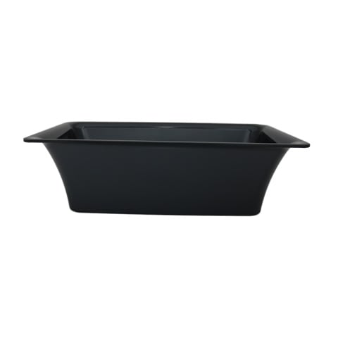 Efay Melamine Rectangle GN 1/3 Slim Pan , Black