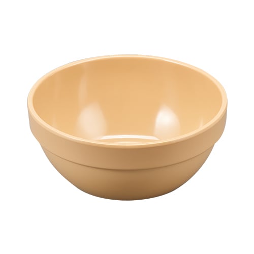 MEL ROUND BOWL Ø25.8xH14cm, TAN, EFAY