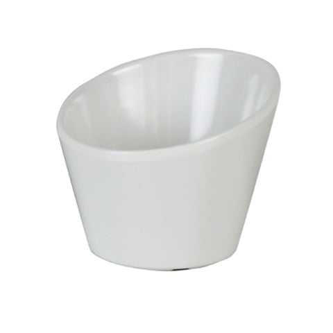 MEL 6" SLANTED BOWL  L14.5xW14.5xH14.5cm, IVORY, VELOCITY, EFAY