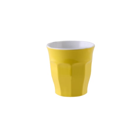 Efay Melamine Stackable Tumbler 180ml, Sugar Yellow, Macaron