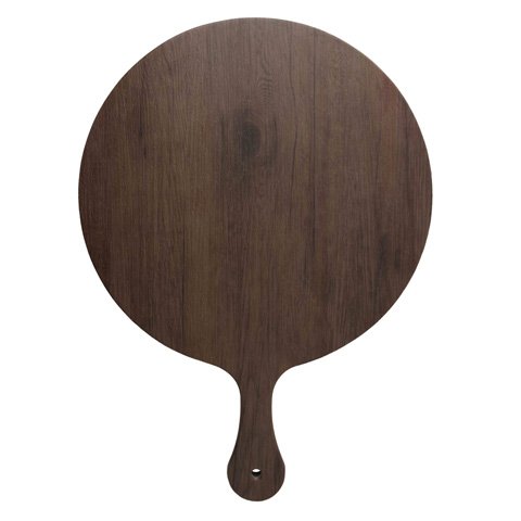 MELAMINE ROUND GOURMET BOARD WITH HANDLE