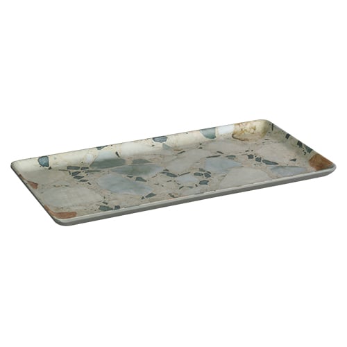 MEL GN 1/3 PLATTER L26.5xW17.6xH1.8cm, CORRASE TERRAZZO, BAKER, MELA, EFAY