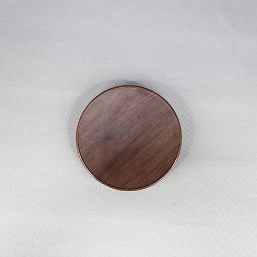 Efay Melamine Round 7" Board , (Oak) Earth, Mela