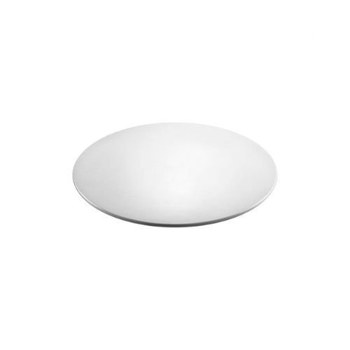 MEL 13" FOOTED ROUND PLATTER D33xH2cm, IVORY, EFAY