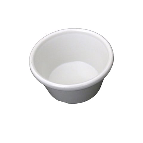 PET RAMEKIN Ø7xH3.5cm, 2oz,  IVORY, 12pcs/pkt,  EFAY