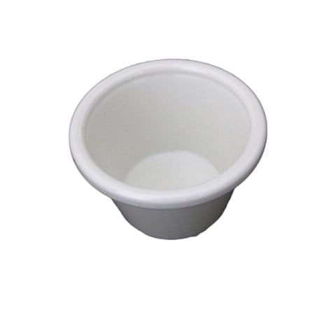 PET RAMEKIN Ø6xH3.5cm, 1.5oz, IVORY, 12pcs/pkt, EFAY