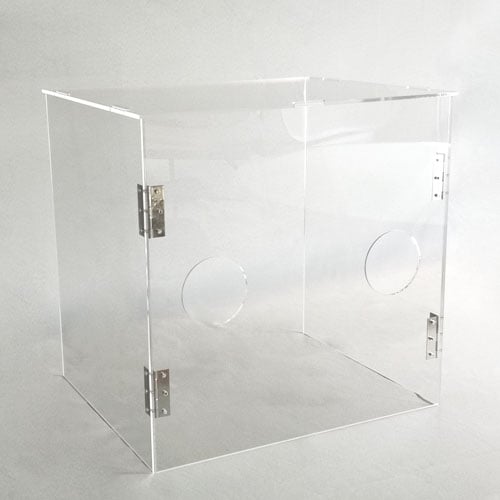 Efay Acrylic Health Care Sneeze Guard Foldable Box L51xW41xH50cm