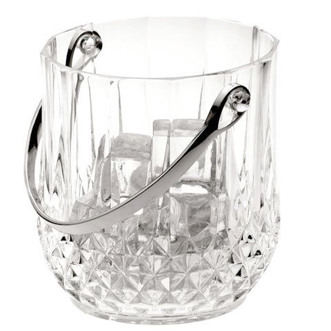 (19-00048) ACRYLIC ICE BUCKET Ø12.5xH14cm, 1000ml