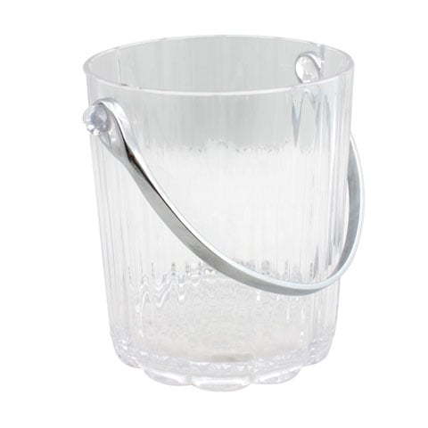 (19-00049) ACRYLIC ICE BUCKET Ø12xH14cm, 1000ml