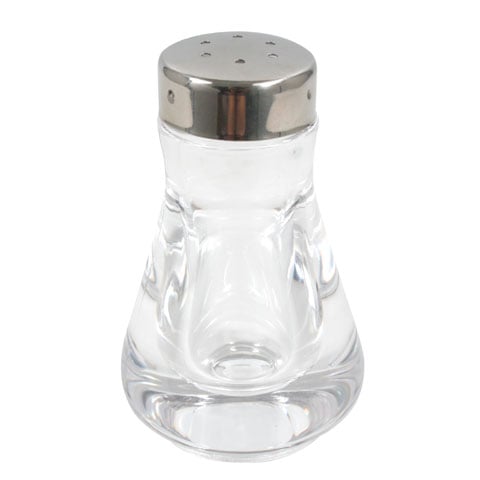 ACRYLIC SALT/PEPPER SHAKER Ø5xH7.5cm, 35ml, CLEAR