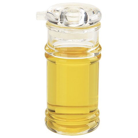 ACRYLIC OIL/SAUCE BOTTLE, 6x6x(H)13.5cm, 190ml