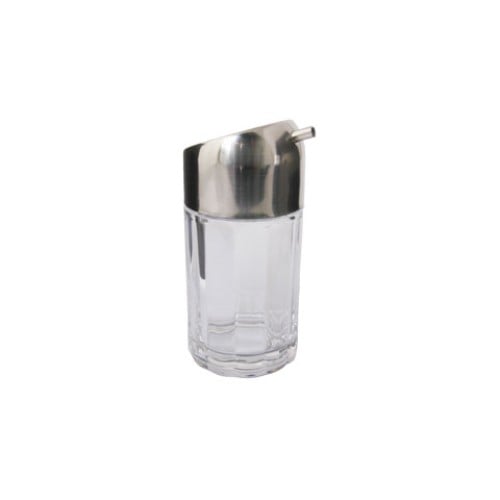ACRYLIC SAUCE BOTTLE w/ S/S LID, Ø6.5xH16cm, 240ml