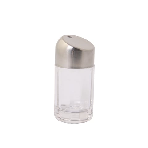 ACRYLIC SHAKER/TOOTHPICK HOLDER w/1-HOLE Ø4xH8.8cm, 50ml