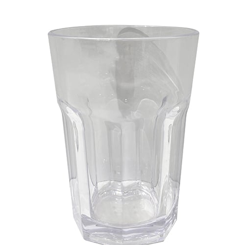 ACRYLIC HIBALL TUMBLER D8.5xH12cm, 400ml, GRANITY CLEAR