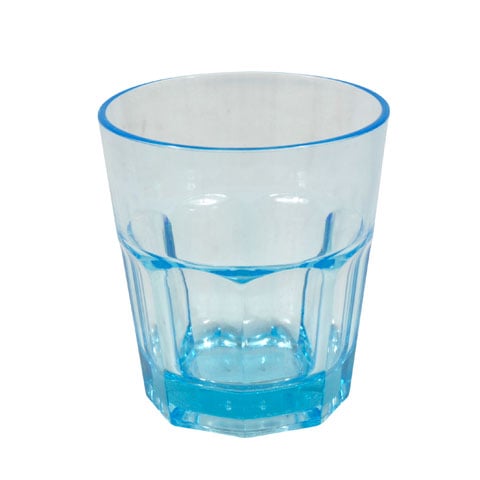 ACRYLIC O/FASHION TUMBLER D8.5xH9cm, 270ml, GRANITY BLUE