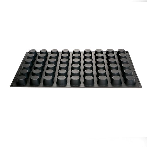 SILICONE MOULD 60x40, 54 MINI MUFFINS, Ø50xH28mm, 40ml, MARTELLATO