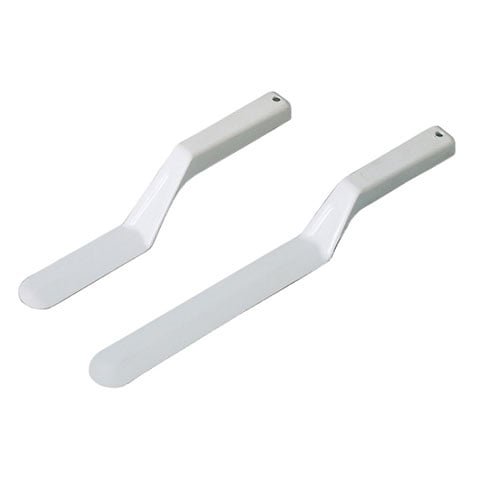 (14-00896) ANGULAR SPATULA 29cm, MARTELLATO