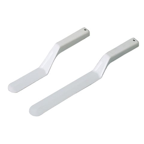 (14-00897) ANGULAR SPATULA 39cm, MARTELLATO