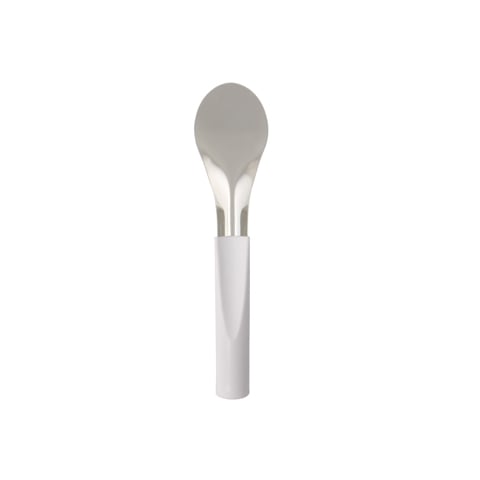 S/S GELATO SPATULA L27cm, WHITE HDLE, MARTELLATO