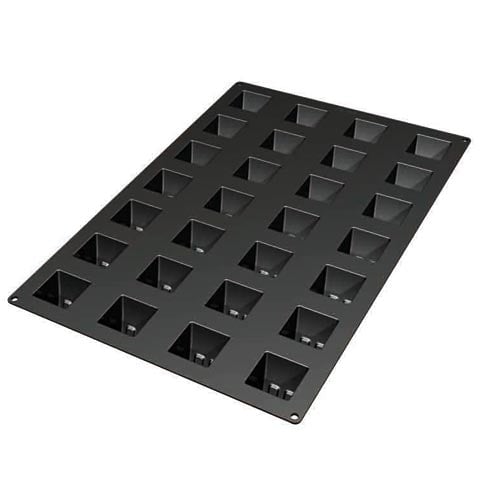 (15-00248) SILICONE MOULD 60x40, 28 GRUSTELLO, L52xW52xH61mm, 103ml, SILIKOMART