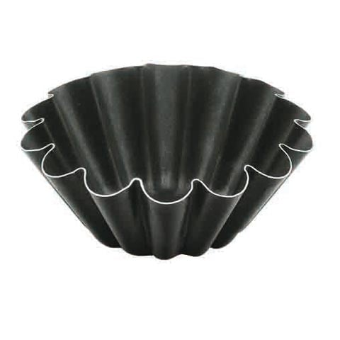 Gobel Non-Stick Brioche Mould With Flat Bottom & Wide Ribs Ø14xH4.8cm