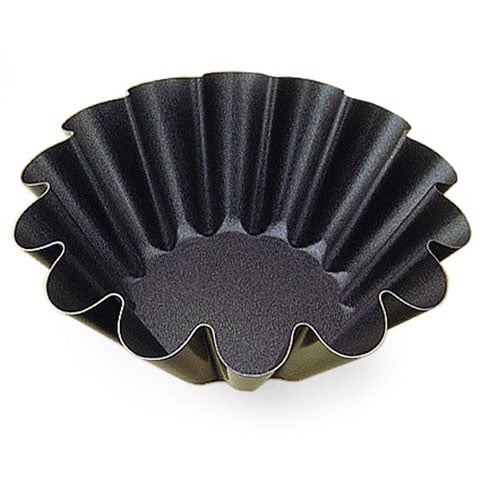 Gobel Non-Stick Brioche Mould With Flat Bottom & Wide Ribs Ø16xH5.5cm